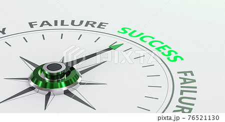 Success, Failure concept green red coloured...のイラスト素材 [76521130] - PIXTA