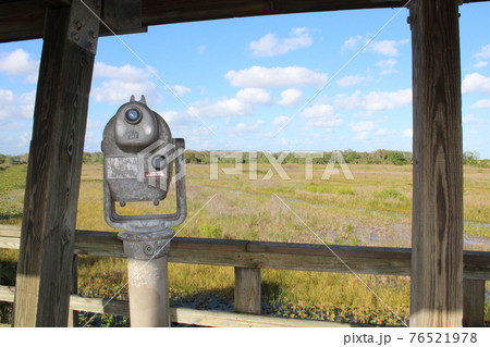Observation tower in Arthur R. Marshall Loxahatchee National Wildlife Refuge Observation tower in Arthur R. Marshall Loxahatchee National Wildlife Refuge 76521978