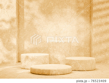 Mockup podium for branding, packaging and cosmetic presentation Mockup podium for branding, packaging and cosmetic presentation 76523409