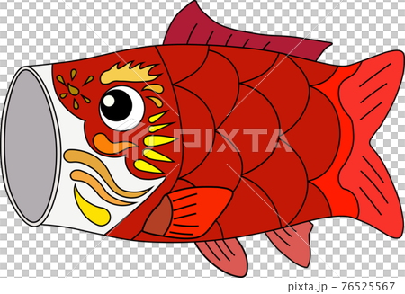 デフォルメこいのぼり　ヒゴイ 76525567