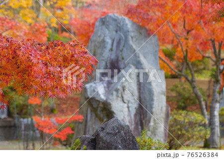 倶利伽羅不動寺の紅葉 76526384