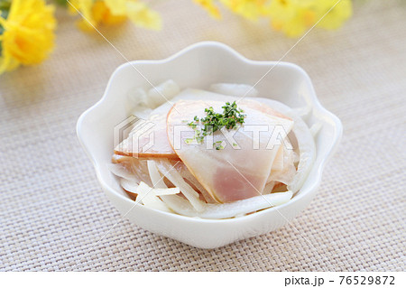 新たまねぎとハムのマリネ 76529872