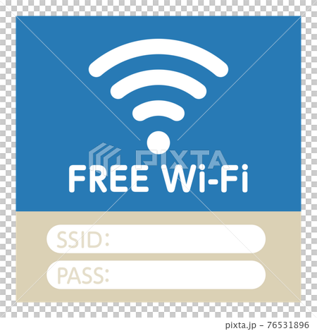 FREE Wi-Fiのアイコン 76531896