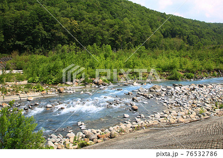 北海道　青い池 76532786