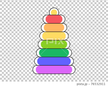 Illustration of building block toys Educational toys Illustration of building block toys Educational toys 76532911