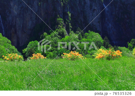 米子大瀑布 米子滝 その2104 : 信州の風景 その2104 米子大瀑布 米子滝 その2104 : 信州の風景 その2104 76535326