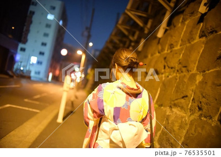 彼女と浴衣でみたま祭りデート 彼女と浴衣でみたま祭りデート 76535501