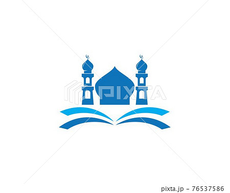Mosque icon vector Mosque icon vector 76537586