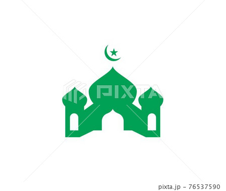 Mosque icon vector Mosque icon vector 76537590