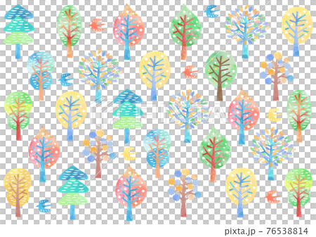 Scandinavian style_watercolor_wood pattern 820 Scandinavian style_watercolor_wood pattern 820 76538814