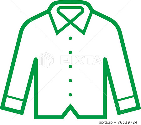 Yシャツアイコンのイラスト素材