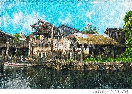 リバーサイドの廃墟 76539751