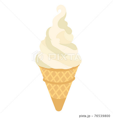 暑い夏に食べたい アイスクリームのイラスト素材