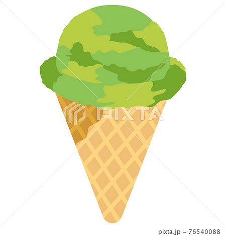 暑い夏に食べたい アイスクリームのイラスト素材