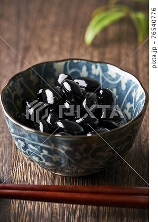 黒豆のまめ煮　黒大豆 76540776