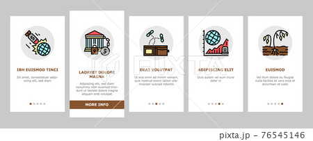 Poverty Destitution Onboarding Icons Set Vector Poverty Destitution Onboarding Icons Set Vector 76545146