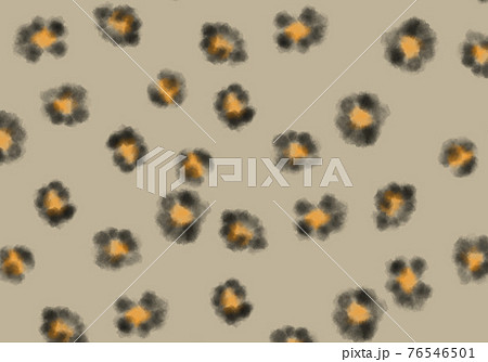 レオパード柄 水彩風 レオパード柄 水彩風 76546501