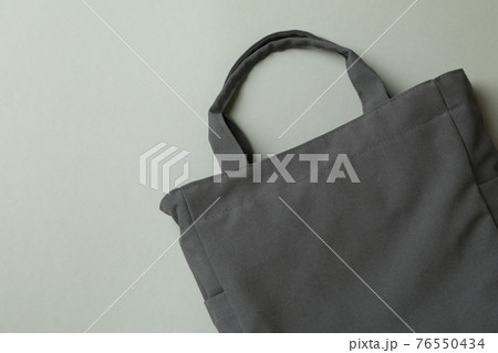 Blank stylish eco bag on white background Blank stylish eco bag on white background 76550434