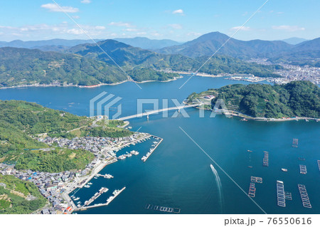 愛媛県宇和島市　九島大橋 76550616