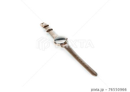 Female wrist watch isolated on white background 76550966