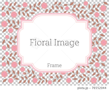 Colorful flower message card background frame Colorful flower message card background frame 76552044