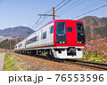 長野電鉄2100系スノーモンキー(元JR東日本成田エクスプレス)E2編成・上条駅付近 76553596
