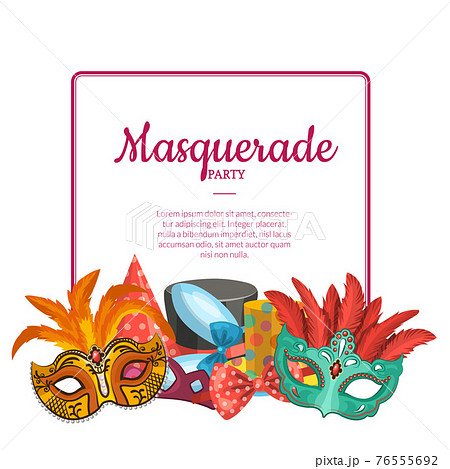 with masks and party accessories with masks and party accessories 76555692