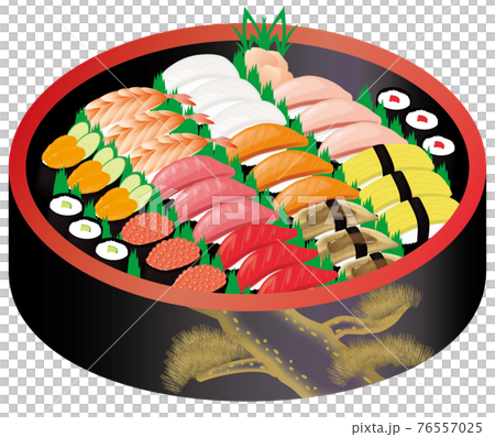 Sushi (3 servings, vat) 76557025