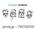For teenagers with typical problems 76558200