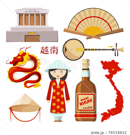 Landmarks and symbols of vietnam Landmarks and symbols of vietnam 76558832