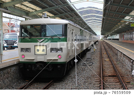 185系電車(白地普通幕) 185系電車(白地普通幕) 76559509