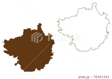 Forchheim district (Federal Republic of Germany, rural district Upper Franconia, Free State of Bavaria) map vector illustration, scribble sketch Forchheim map Forchheim district (Federal Republic of Germany, rural district Upper Franconia, Free State of Bavaria) map vector illustration, scribble sketch Forchheim map 76561503