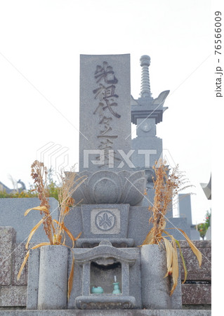 お墓の墓石　先祖代々之墓 76566009