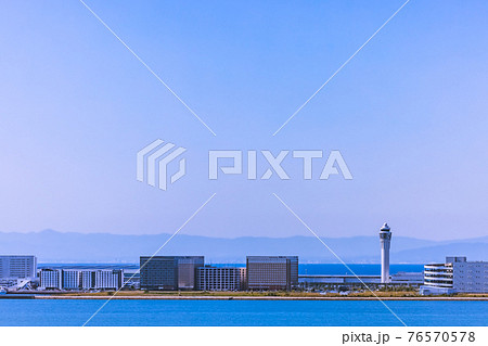 中部国際空港遠景 愛知県常滑市 中部国際空港遠景 愛知県常滑市 76570578