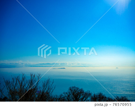 紫雲出山の雲海 76570955