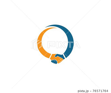 shaking hand logo