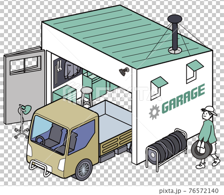 輕型卡車車庫 76572140