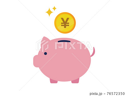 貯金　ブタ　貯金箱 76572350