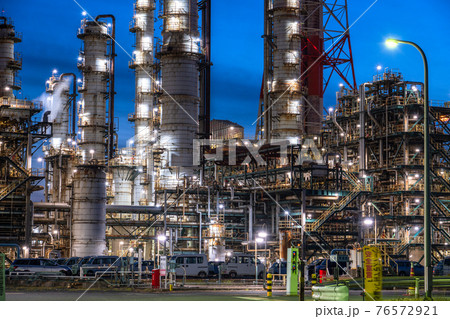 《茨城県》鹿島臨海工業地帯・工場夜景 76572921