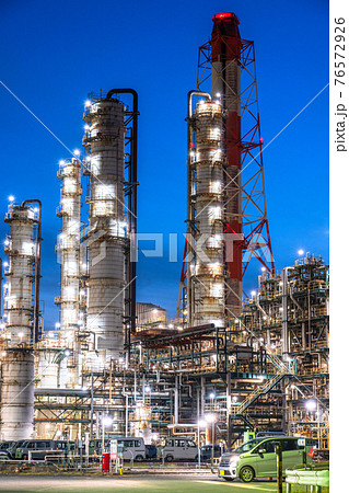 《茨城県》鹿島臨海工業地帯・工場夜景 76572926