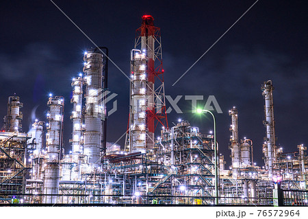《茨城県》鹿島臨海工業地帯・工場夜景 76572964