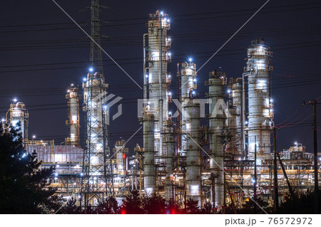 《茨城県》鹿島臨海工業地帯・工場夜景 76572972