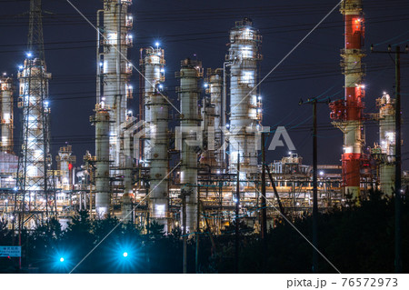 《茨城県》鹿島臨海工業地帯・工場夜景 76572973