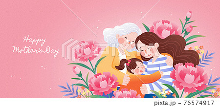Generations gather on mother's day 76574917