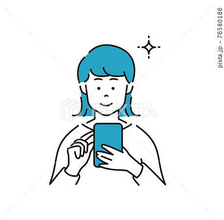 人物　検索　笑顔 76580186
