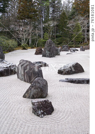 金剛峯寺　枯山水 76581081