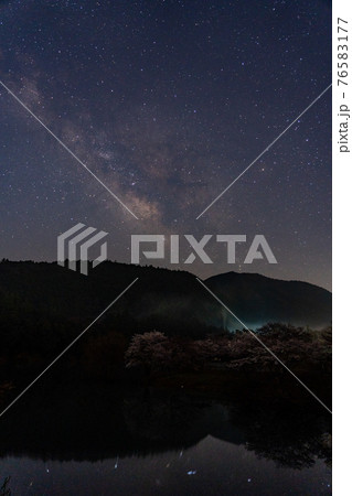 三重県 大台町さくらの里公園の桜と周辺の風景 三重県 大台町さくらの里公園の桜と周辺の風景 76583177