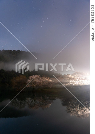 三重県 大台町さくらの里公園の桜と周辺の風景 三重県 大台町さくらの里公園の桜と周辺の風景 76583253