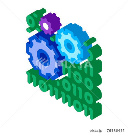 programming and coding process of machine learning isometric icon vector illustration programming and coding process of machine learning isometric icon vector illustration 76586455