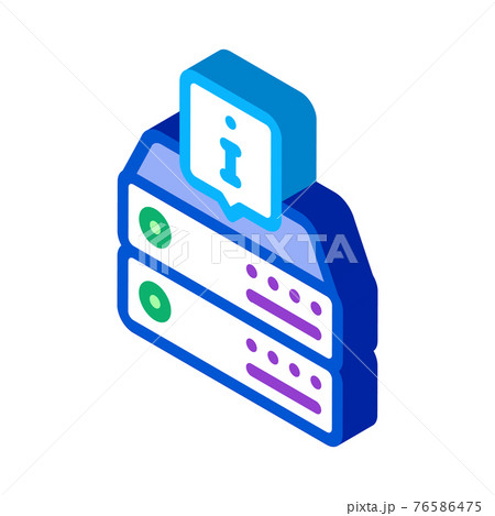 information on server for machine learning isometric icon vector illustration information on server for machine learning isometric icon vector illustration 76586475